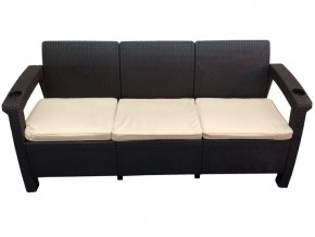 Диван Yalta Sofa 3 Set шоколадный в Волчанске - volchansk.магазин96.com | фото