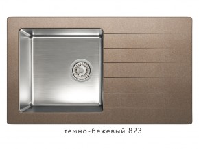 Мойка комбинированная Tolero twist TTS-860 Темно-бежевый 82 в Волчанске - volchansk.магазин96.com | фото