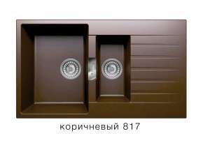 Мойка кварцевая Tolero Loft TL-860 Коричневый 817 в Волчанске - volchansk.магазин96.com | фото