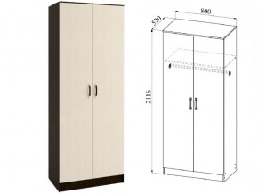 Шкаф 2 двери Ронда ШКР800.1 венге/дуб белфорт в Волчанске - volchansk.магазин96.com | фото