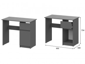 Стол письменный 900 Денвер Графит серый в Волчанске - volchansk.магазин96.com | фото